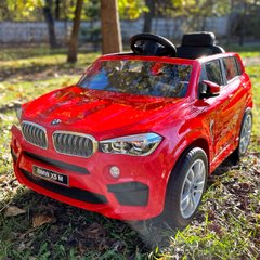 Дитячий позашляховик BMW X5 М червоний
