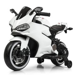 Детский  электромотоцикл Ducati Style 12V  белый
