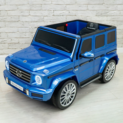 Дитячий джип Mercedes-Benz G500 повний привод синій лак