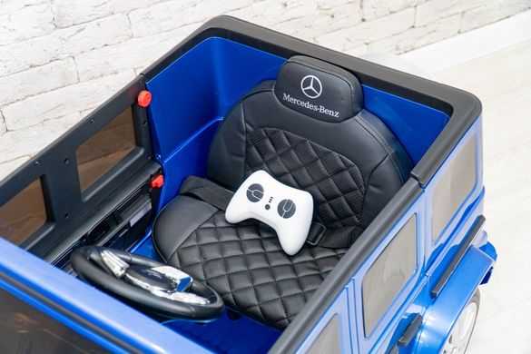 Дитячий джип Mercedes-Benz G500 повний привод синій лак
