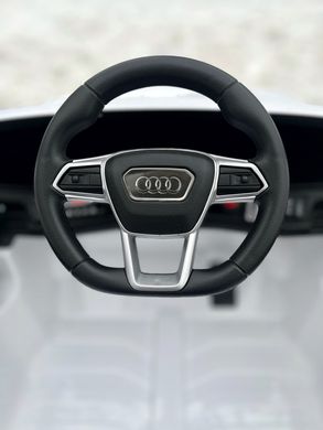 Дитячий електромобиль Audi RS e-tron GT 4х4 (повний привод) белый