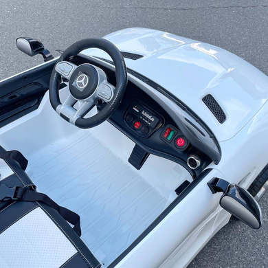 Двомісний електромобіль Mercedes AMG GT Style білий