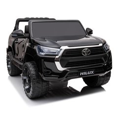 Детский двухместный джип Toyota Hilux (полный привод) черный