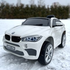 Детский электромобиль BMW X6M premium белый
