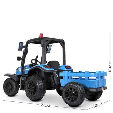 Трактор с прицепом Truck X-01 повний привод + пульт синий