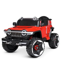 Детский джип Jeep style 4x4 (повний привод) красный
