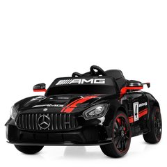 Детский электромобиль Mercedes-Benz GT4 AMG чёрный лак