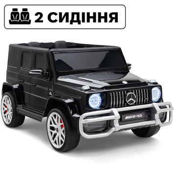 Двомісний Mercedes-Benz G63 AMG повний привод чорний лак