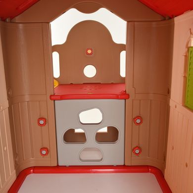 Игровой домик с горкой Baby room