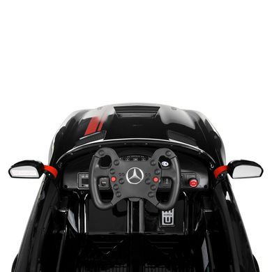 Дитячий електромобіль Mercedes-Benz GT4 AMG чорний лак