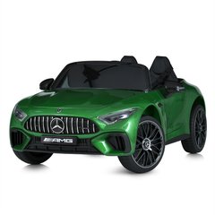 Детский электромобиль 5098 4х4 (полный привод) зелёный лак