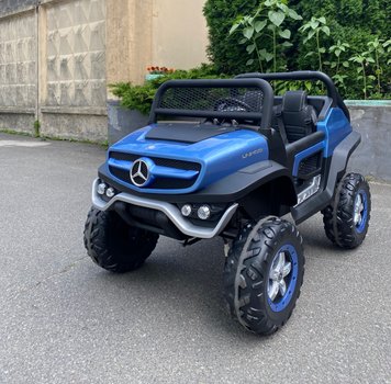 Двомісний Баггі Mercedes-Benz UNIMOG повний привод синій лак