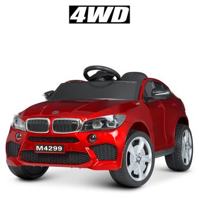 BMW X6 STYLE 4WD полный привод красный лак