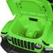Детский электромобиль Jeep Wrangler Rubicon полный привод MP3 зеленый