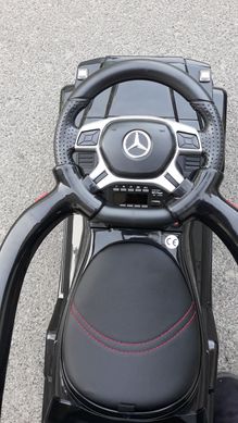 Електромобіль-каталка Mercedes-Benz G63 AMG  чорний