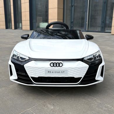 Дитячий електромобіль Audi RS e-tron GT білий MP4 Дитячий електромобіль Audi RS e-tron GT білий MP4