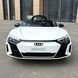 Дитячий електромобіль Audi RS e-tron GT білий MP4