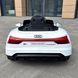 Дитячий електромобіль Audi RS e-tron GT білий MP4