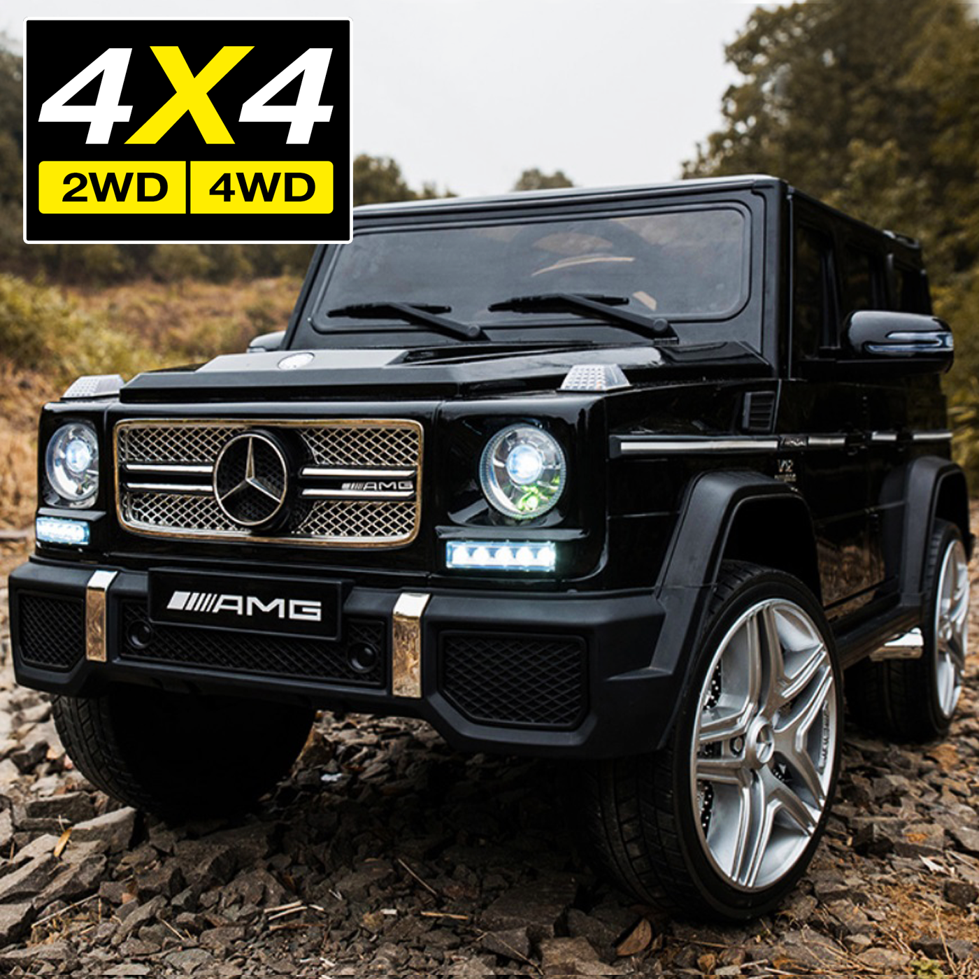 Детский электромобиль Mercedes-Benz G65 AMG premium edition