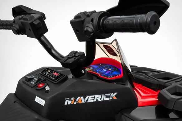Повнопривідний квадроцикл Maverick 4WD червоний