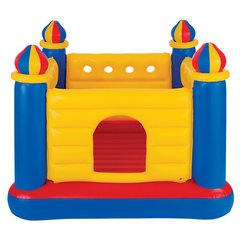 Надувний дитячий ігровий батут «Замок» Intex 48259
