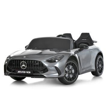 Дитячий електромобіль Mercedes-Benz сірий лак