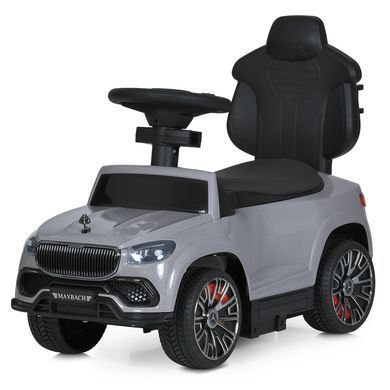 Дитяча машинка каталка-толокар Toyota Land Cruiser сірий