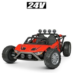 Двомісний баггі Racing 24V червоний