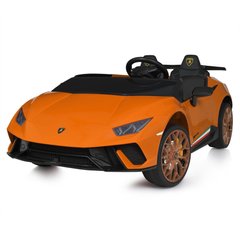 Детский двухместный электромобиль Lamborghini 5020 (полный привод) оранжевый