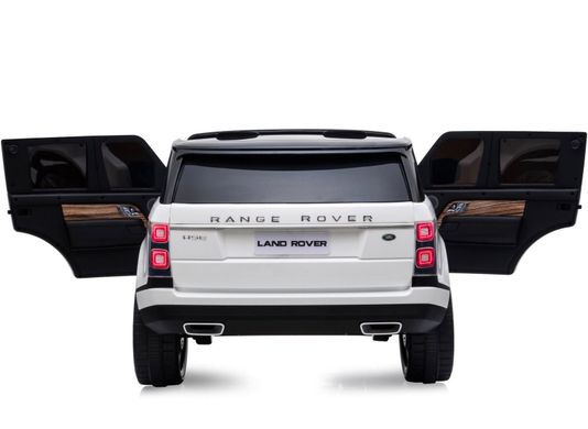 Двухместный Range Rover (4WD, МР4 планшет) белый