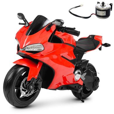 Мотоцикл Ducati style 24V червоний