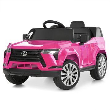 Дитячий електромобіль Lexus GX550  рожевий