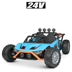 Двомісний баггі Racing 24V синій