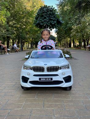 Детский внедорожник BMW X5 М белый
