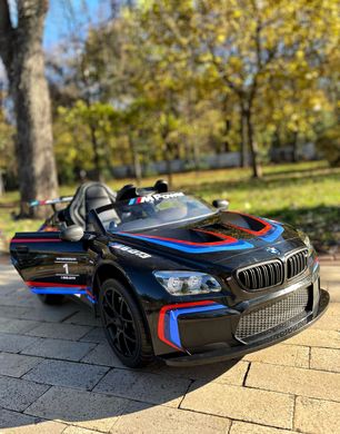 Детский электромобиль BMW M6 GT3 чёрный