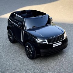 Дитячий двомісний джип Range Rover 4х4 (повний привод) чорний