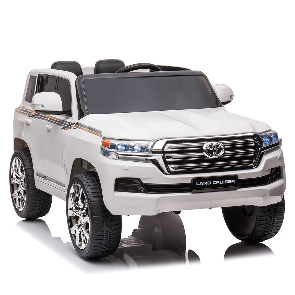 Дитячий позашляховик Toyota Land Cruiser білий
