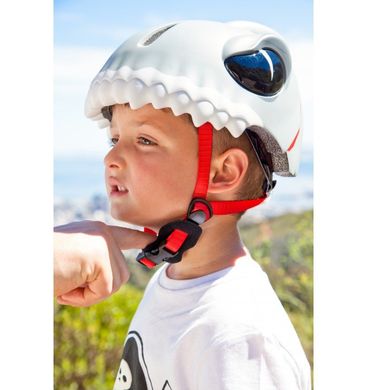 Детский шлем Crazy Safety Shark (серая акула)