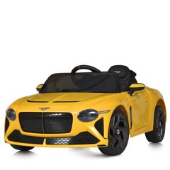 Детский электромобиль Bentley Bacalar желтый
