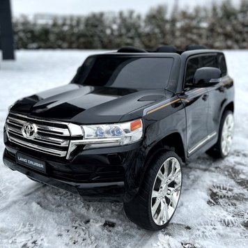 Дитячий позашляховик Toyota Land Cruiser чорний