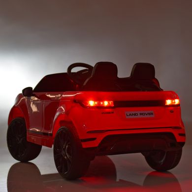 Дитячий джип Range Rover Evoque червоний лак
