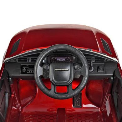 Детский джип Range Rover Evoque красный лак