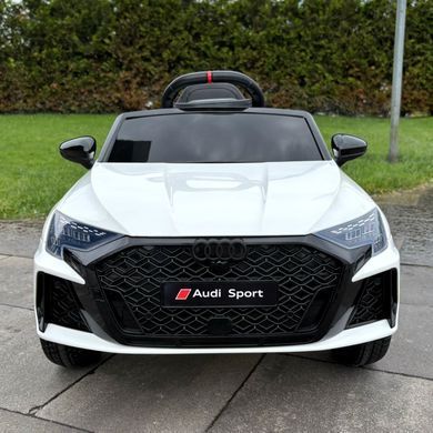 Дитячий електромобіль Audi RS3 білий