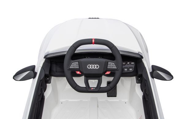 Дитячий електромобіль Audi RS3 білий