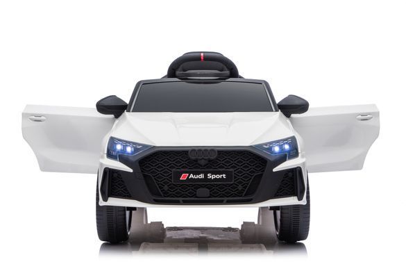 Дитячий електромобіль Audi RS3 білий