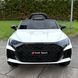 Дитячий електромобіль Audi RS3 білий