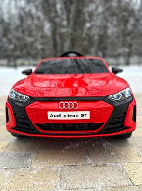 Детский электромобиль Audi RS e-tron GT 4х4 (полный привід) красный