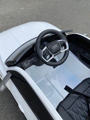 Детский джип Audi Sportback белый
