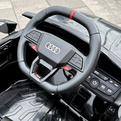 Дитячий електромобіль Audi RS3 чорний