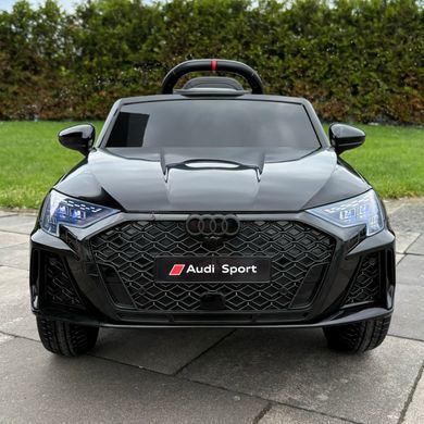 Дитячий електромобіль Audi RS3 чорний